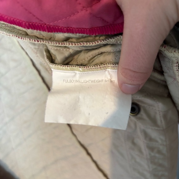 Barbour Fulbourn Lightweight Short Gilet Quilted Vest Fuscia Hot Pink Mauve 14 - Picture 7 of 7